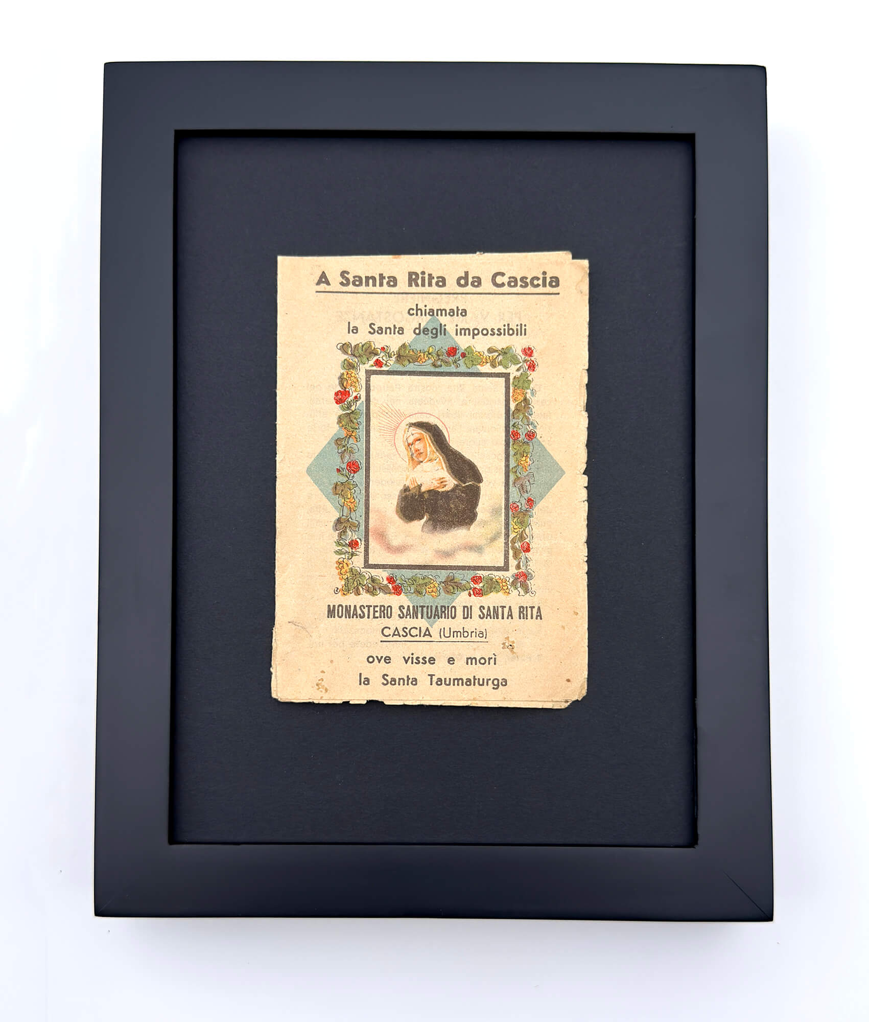 ＊rita_antique＊ページ Antique Saint Rita of Cascia Novena Pamphlet – HOLY VIOLENCE