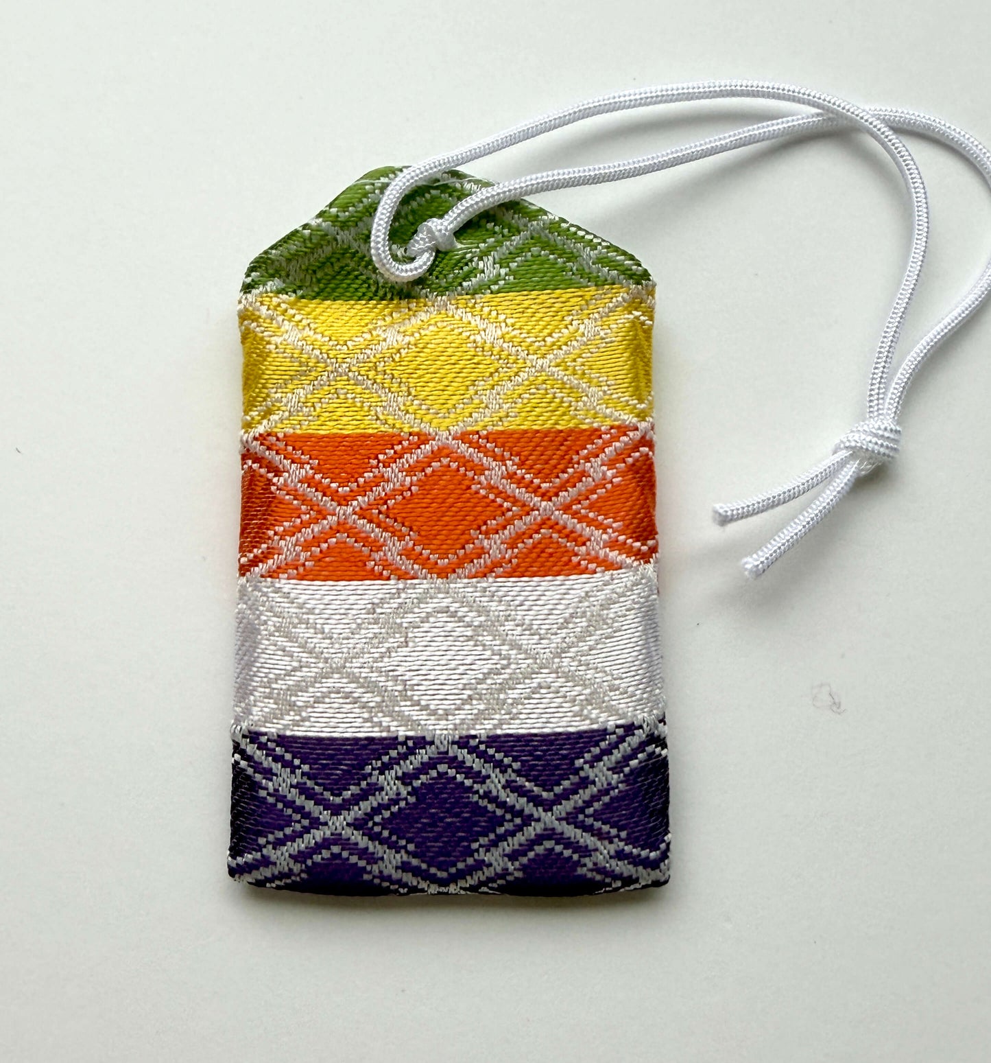 Five-Color Yakushi Omamori – Health, Stability, and Daily Protection Amulet from Nara