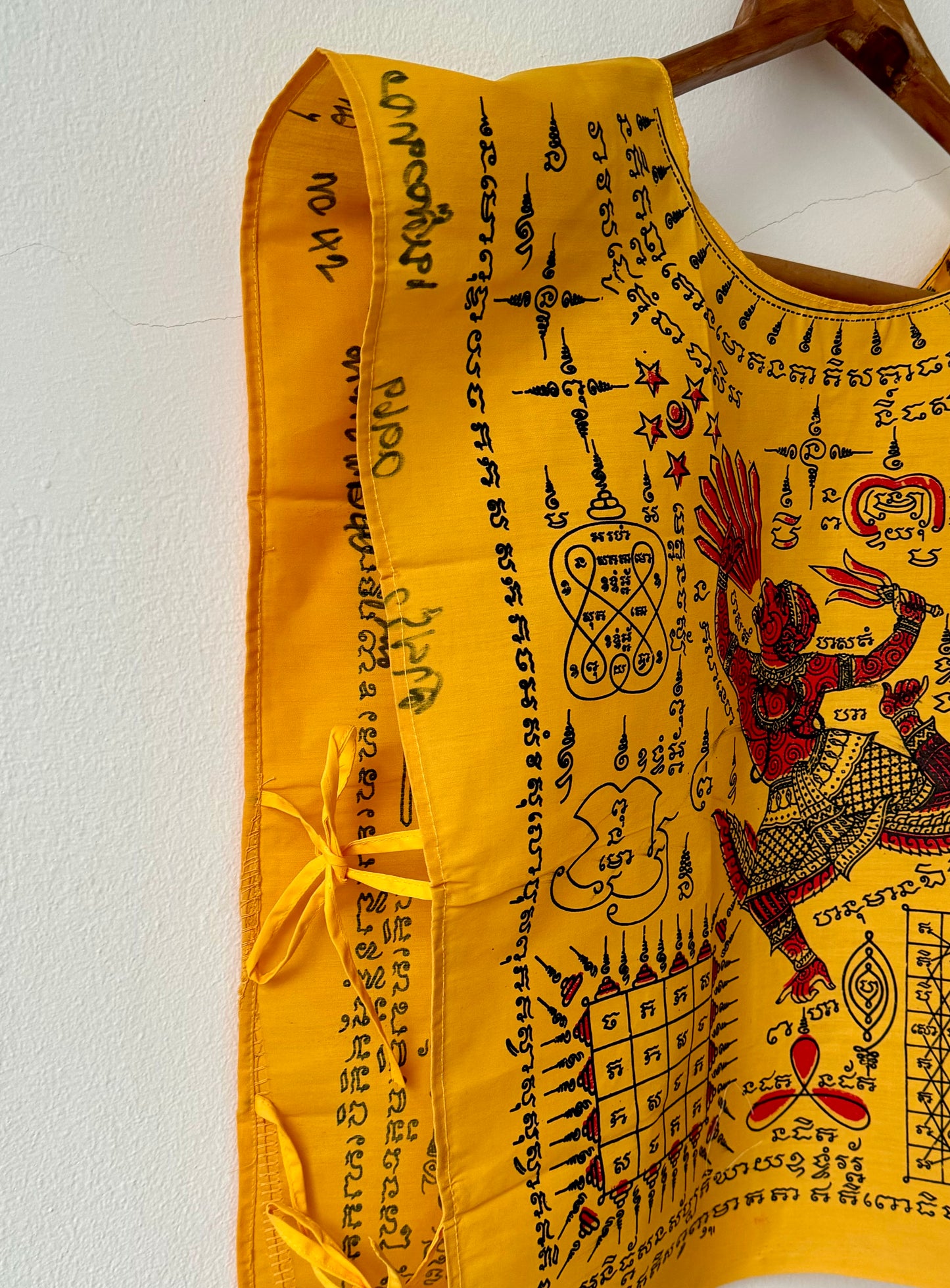 Yant Vest with Hanuman, Salika, and Singha Lion – Ultimate Protection and Power