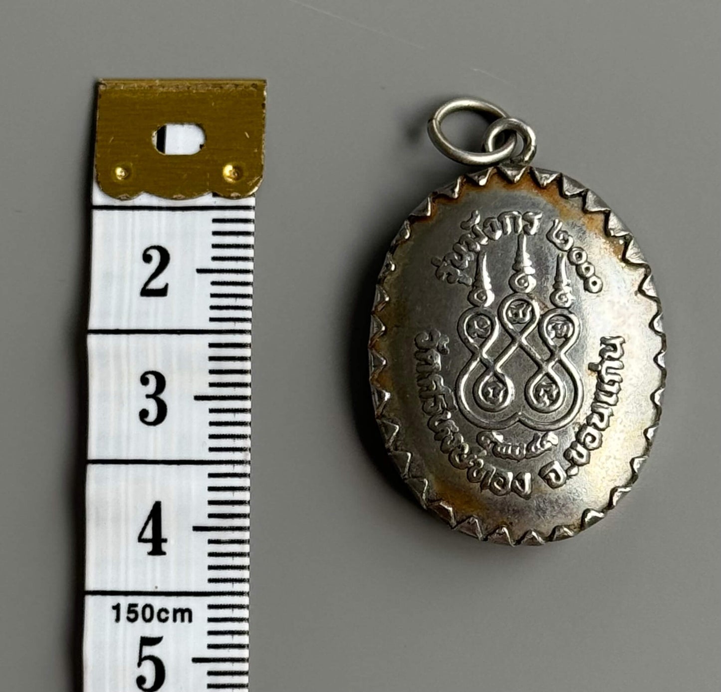 Phra Kruba Srivichai Monk Locket w/ Prachao Ha Praong Yant