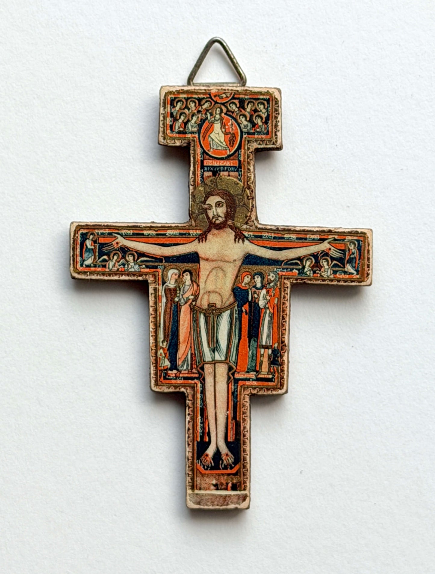 Wood San Damiano Crucifix from Venice, Italy