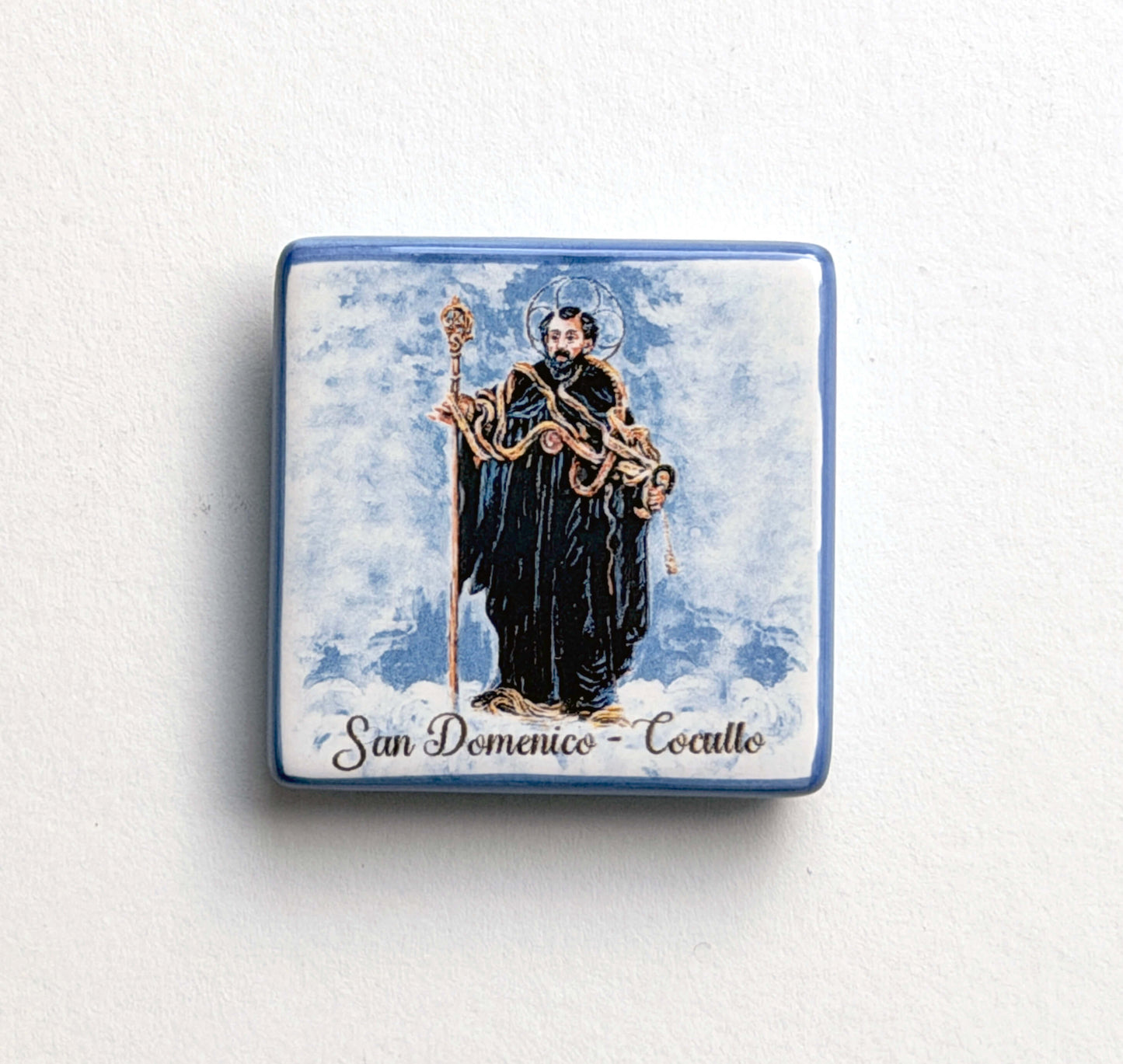 Ceramic Tile from Cocullo Snake Festival