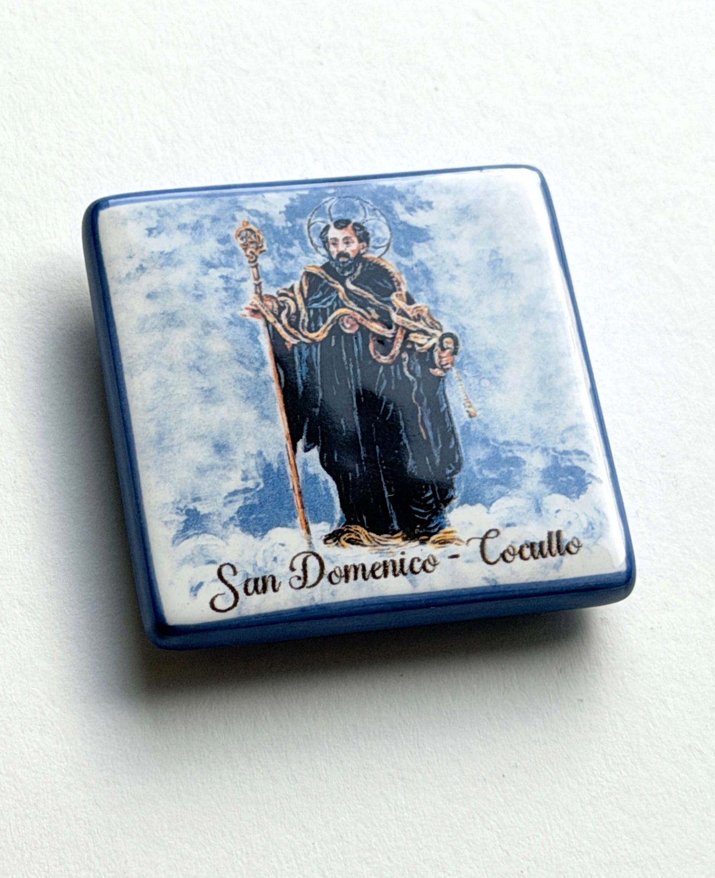 Ceramic Tile from Cocullo Snake Festival