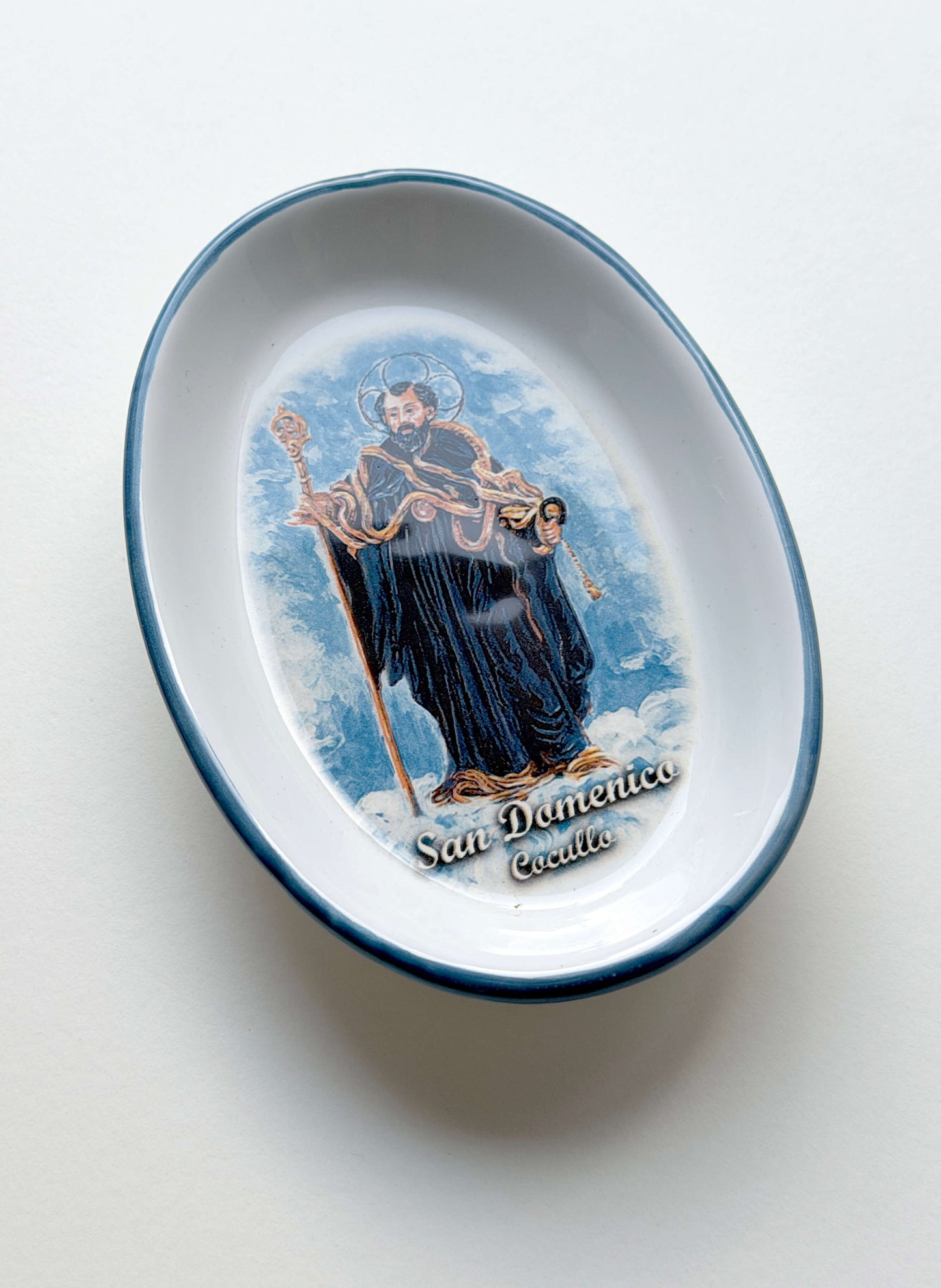 Ceramic Devotional Dish from Cocullo Snake Festival