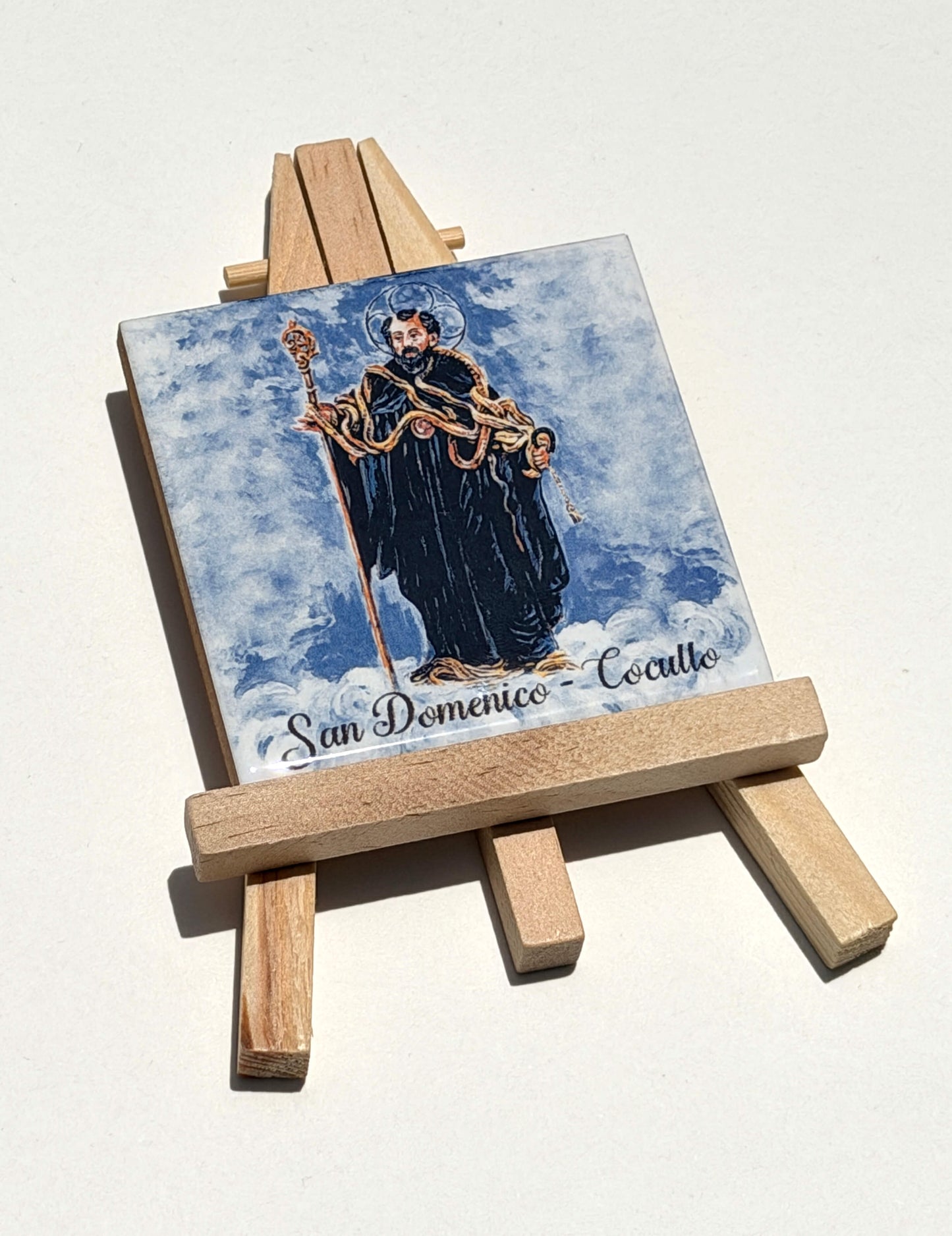 Ceramic Display Tile from Cocullo Snake Festival