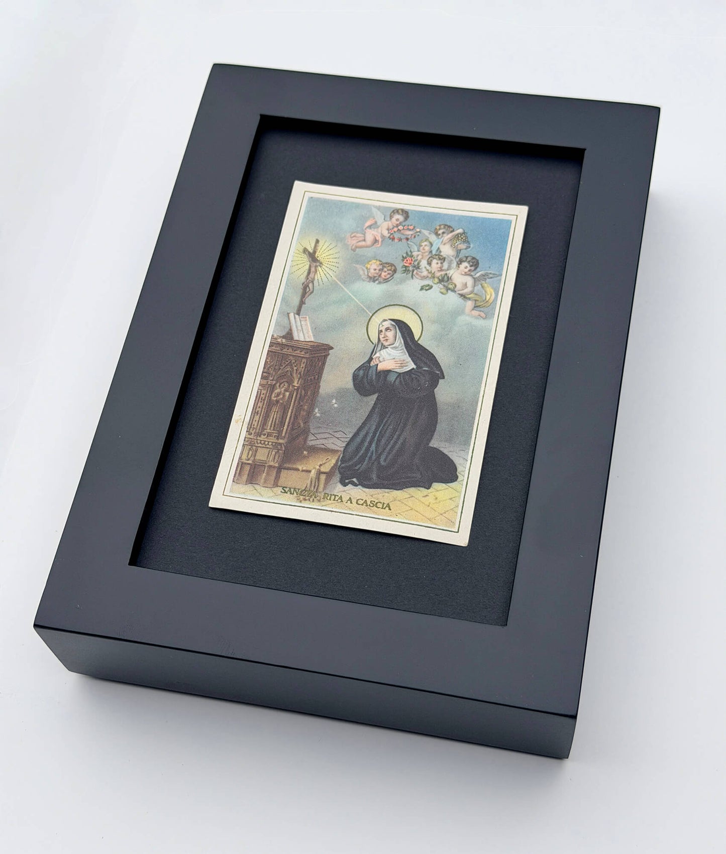 Antique Saint Rita of Cascia Prayer Card