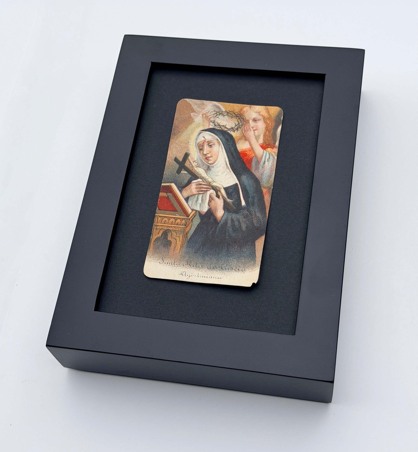 Antique Saint Rita of Cascia Prayer Card