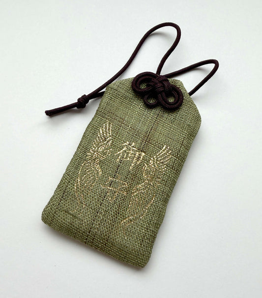 Stone Fudō Myōō Omamori – Immovable Protection and Resolve